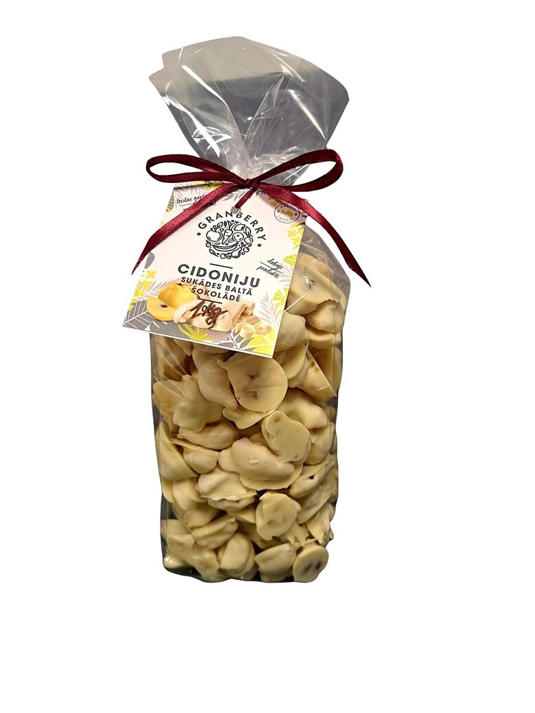 CIDONIJU SUKĀDES BALTĀ ŠOKOLĀDĒ 1KG