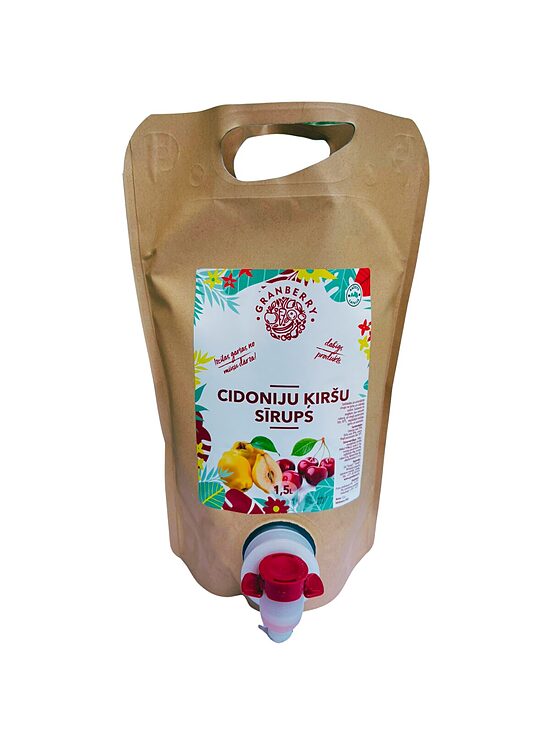 CIDONIJU ĶIRŠU SĪRUPS 1.5L